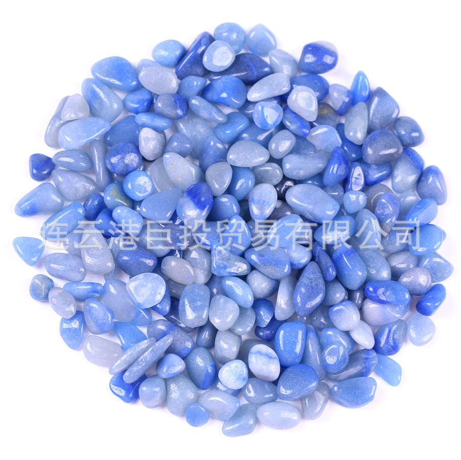 100 tipos de piedra triturada de 7 - 9mm cristal natural jade ágata espécimen de piedra preciosa marco de fotos transfronterizo mano suministro Amazon