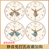 14 -inch 35cm clock simple multi -color bird pattern hanging bell modern living room bell study bell bell manufacturer supply clock