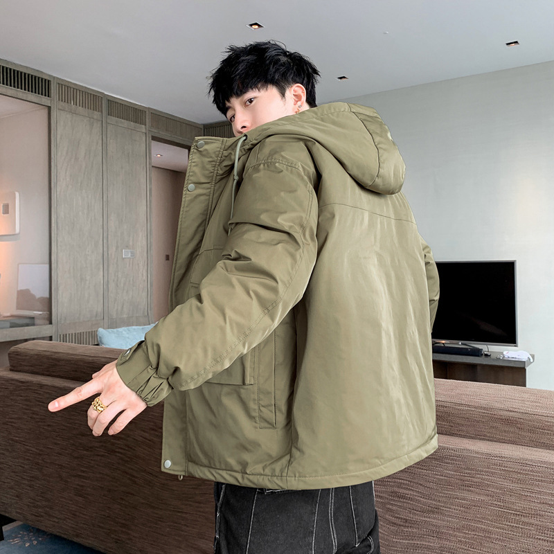 Men's Clothing cotton padded jackets for men, couples' workwear, warm and casual jackets, new winter fashion brand cotton padded jackets_voghion.com