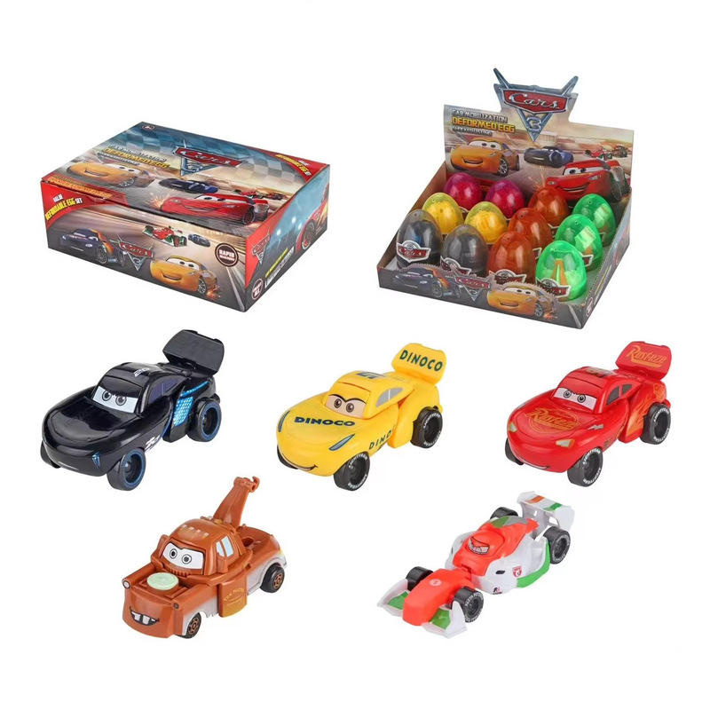 Cross-Border Gashapon Collection 3 Alloy Sliding Non-Returnable Lightning Mcqueen Toy Set Gift Box for Children Cross-Border Gashapon Collection 3 Alloy Sliding Non-Returnable Lightning Mcqueen Toy Set Gift Box for Children