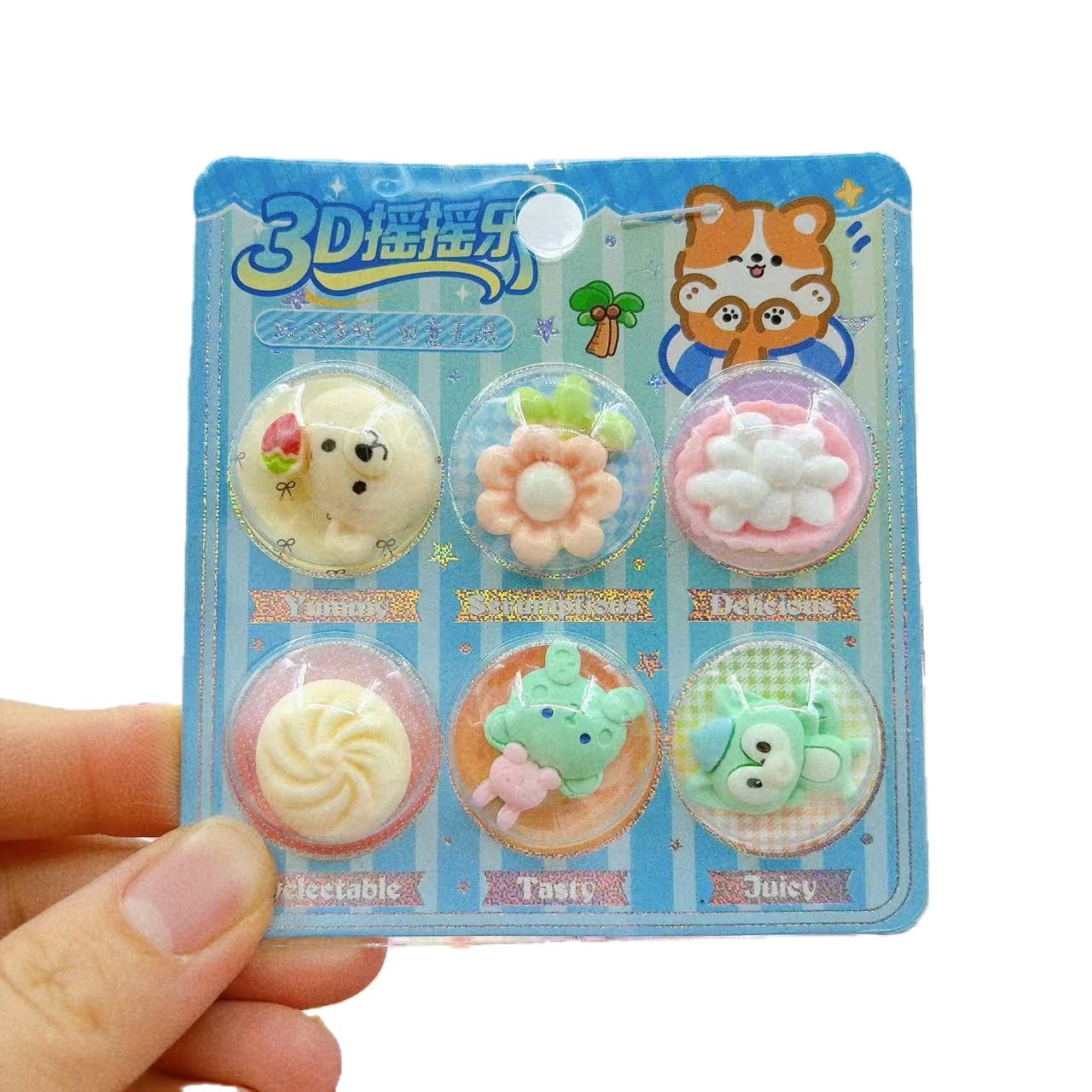 3D rock music pegatinas pegatinas adhesivas decoración juguetes para niños diy accesorios de resina de caja de teléfono móvil hechos a mano pegatinas tridimensionales