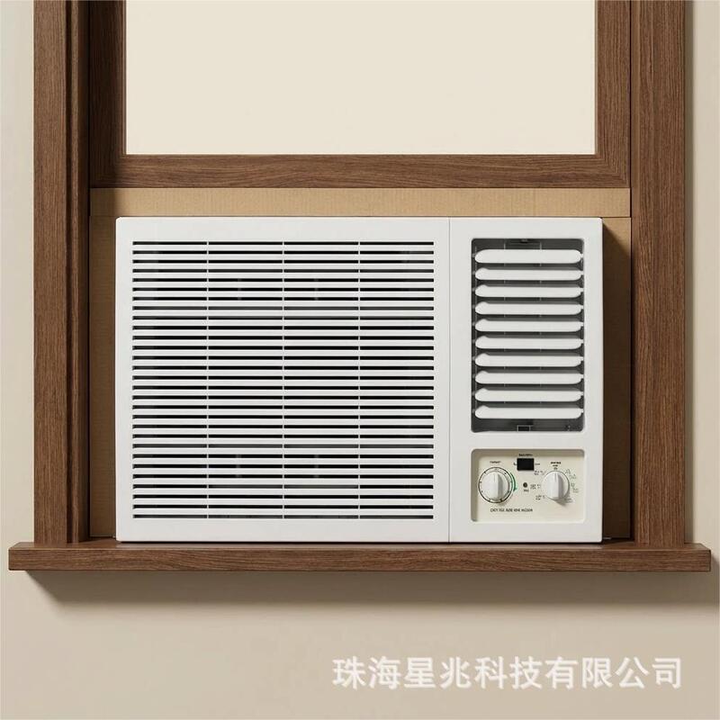 Cross-Border Export Window Air Conditioner 2 Hp 18000 Btu Small Air Conditioner for Home and Commercial Use Easy to Install No Drainage Window Unit