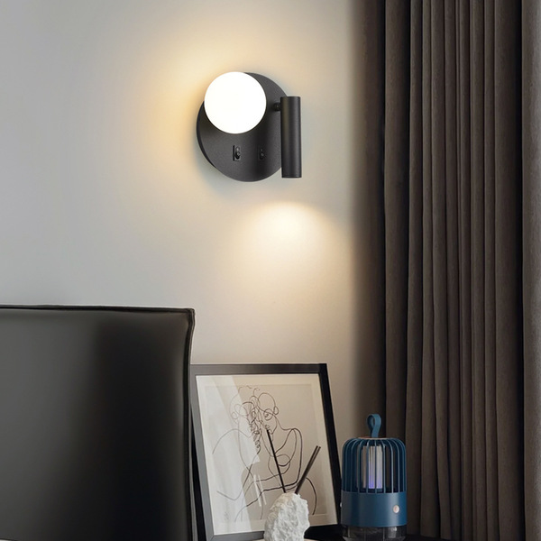Modern and minimalistic lantern for bed