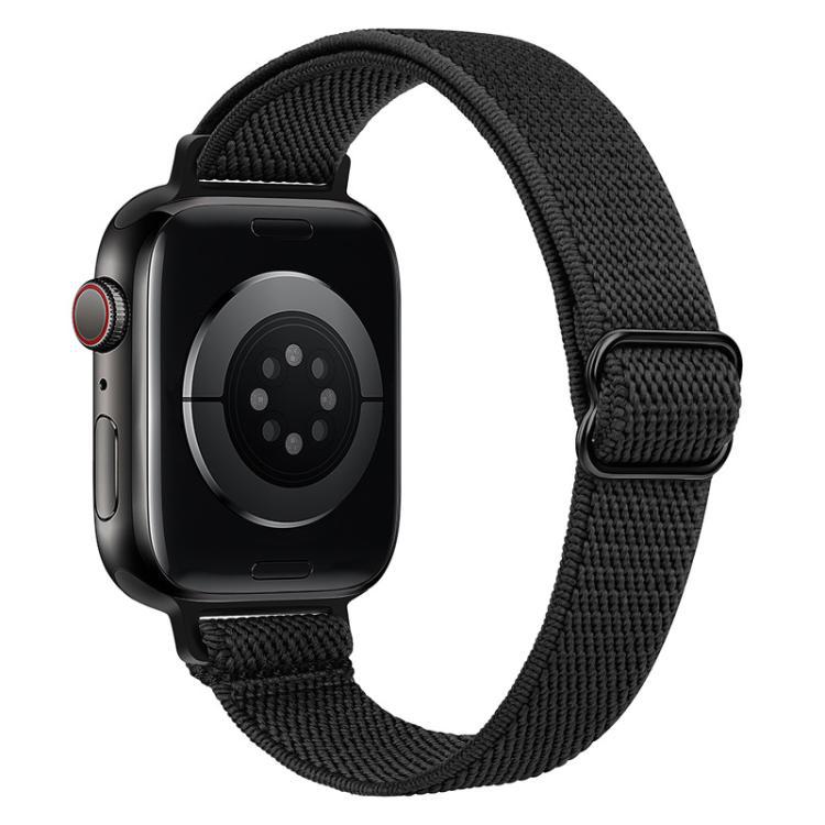 xDfind hebilla japonesa correa de nylon elástica para Apple Watch 42 / 44 / 45 / 46 / 49mm /