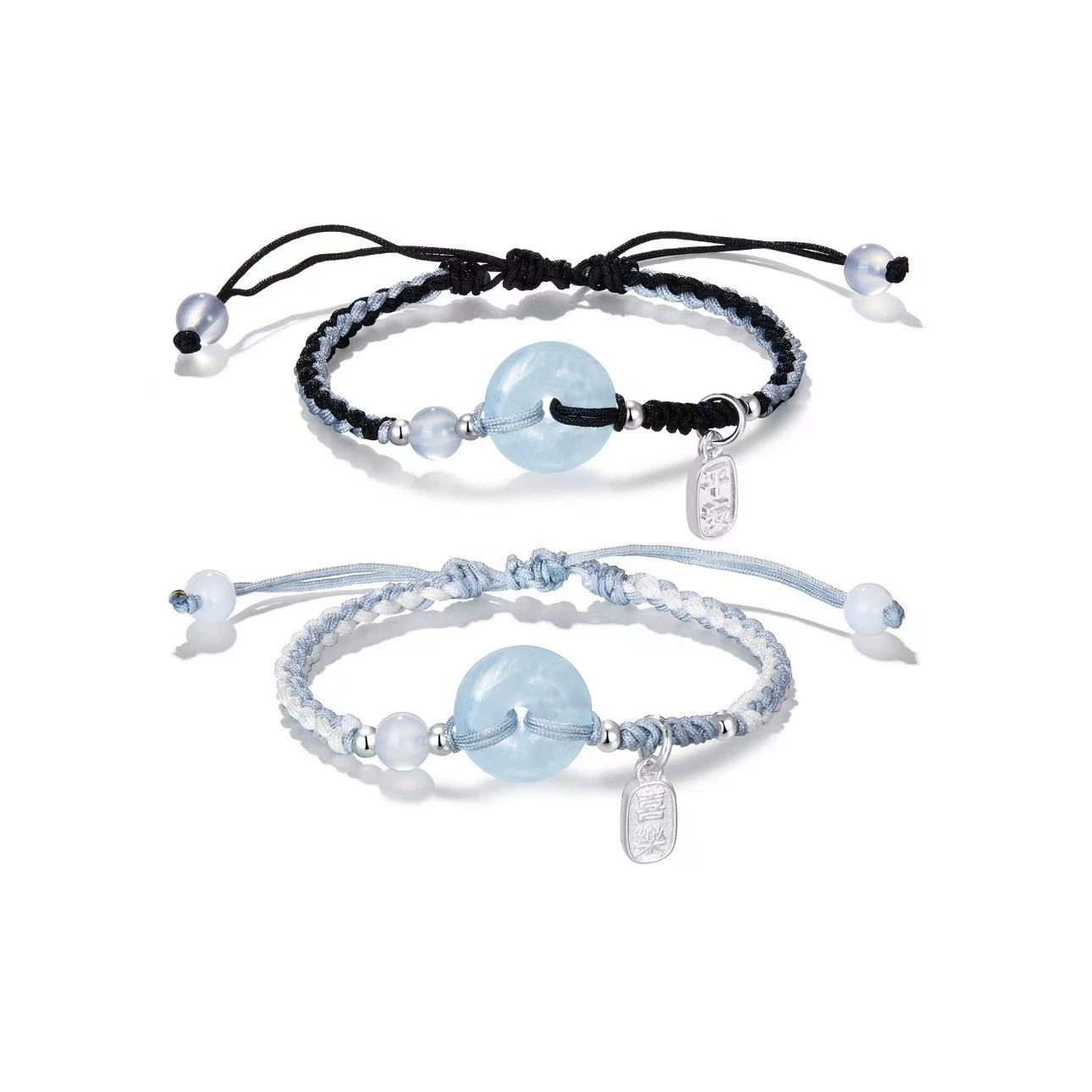 Морская голубая безопасная пряжка ручная веревка пара ручная веревка новая китайская сладкая девушка