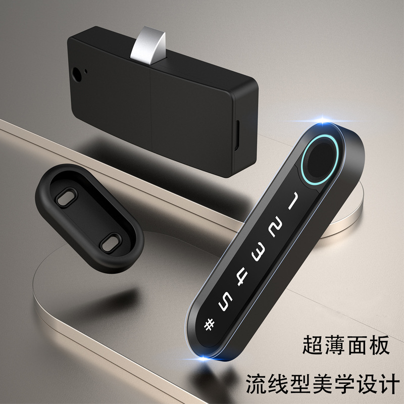 Cerradura de cajón de huellas dactilares contraseña inteligente armario cerradura armario puerta cerradura zapato gabinete antirrobo de almacenamiento