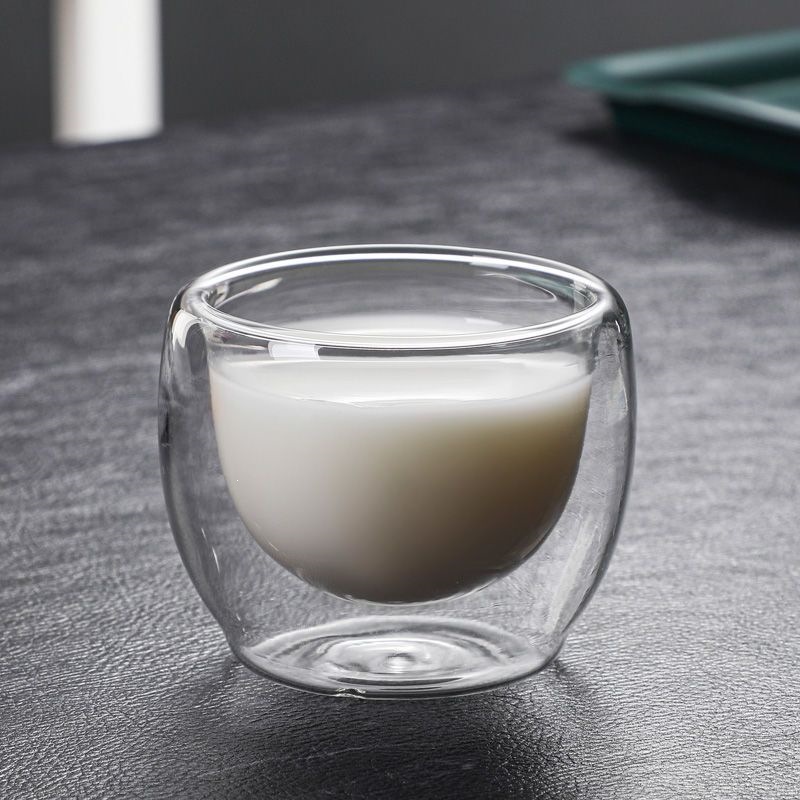 Taza de Té de Doble Capa de Acero Inoxidable 304, Resistente al Calor, para Hogar y Oficina