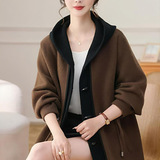 媽媽秋裝氣質(zhì)外套中長(zhǎng)款洋氣上衣中老年女裝春秋時(shí)尚大衣2025新款，女裝毛呢外套，妃慕昵服飾