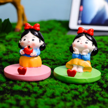 唐仕女手机座创意可爱卡通手机支架少女心树脂礼懒人支撑架小摆件