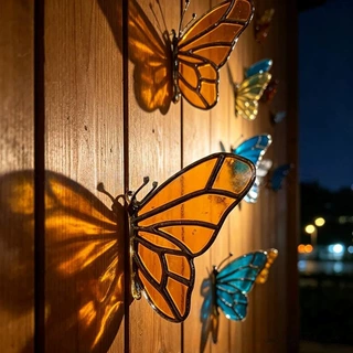 跨境个性亚马逊创意热销新tk Butterfly Decoration蝴蝶墙壁装饰