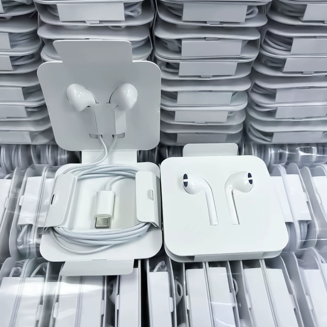 Совместимые с Apple наушники, iPhone 15, проводное управление, Android