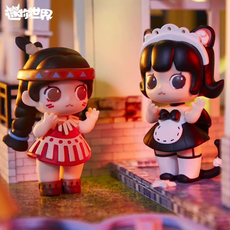 Мини-Фигурка из серии Mini World Mini Universe для девочек, группа, слепой бокс, персонаж Talia, возврат и обмен не допускаются без причины