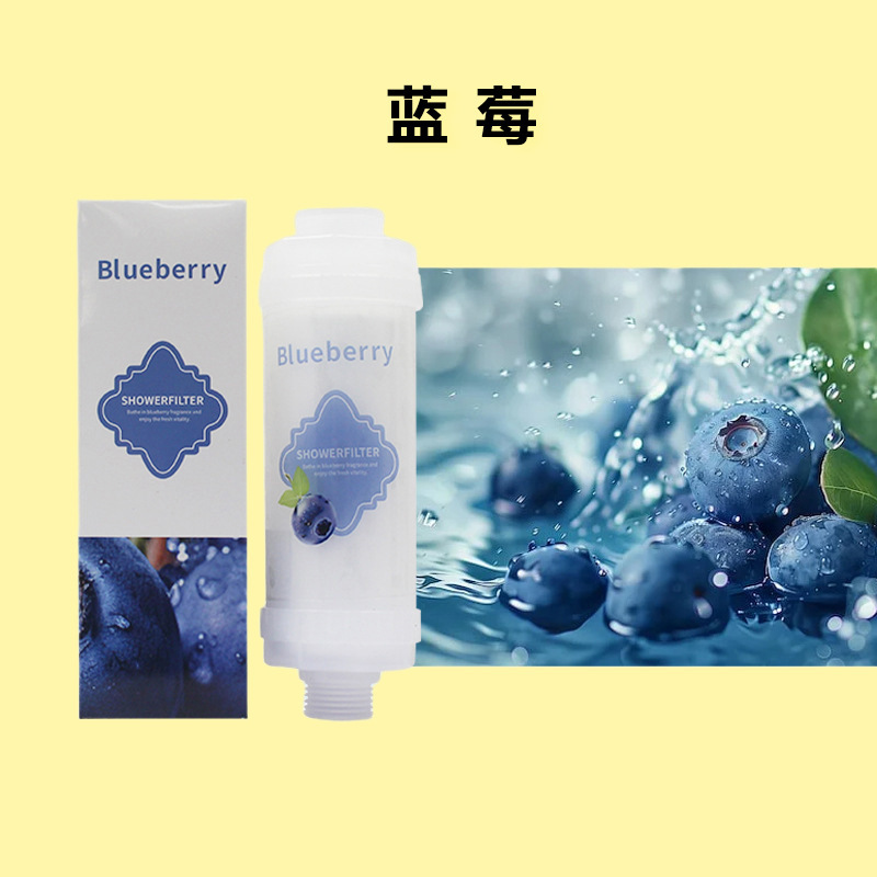 香氛淋浴花洒前置过滤器新款除氯美肤家用香氛花洒过滤器沐浴滤芯|undefined