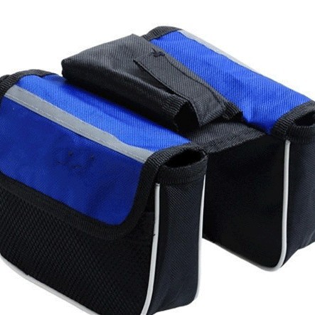 Tres-en-uno bolsa de bicicleta/bicicleta de montaña bolsa de sillín haz frontal bolsa tubo superior/bicicleta montar accesorios de equipo