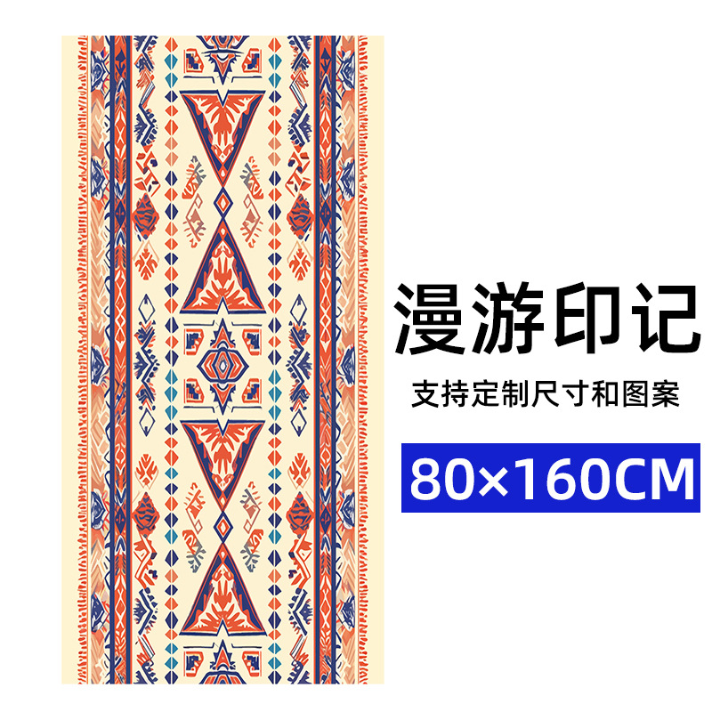 Suministro directo de fábrica de toallas de playa de microfibra para aumentar la absorción de agua de natación, no adherentes a la arena, la impresión de toallas de playa de secado rápido se puede personalizar