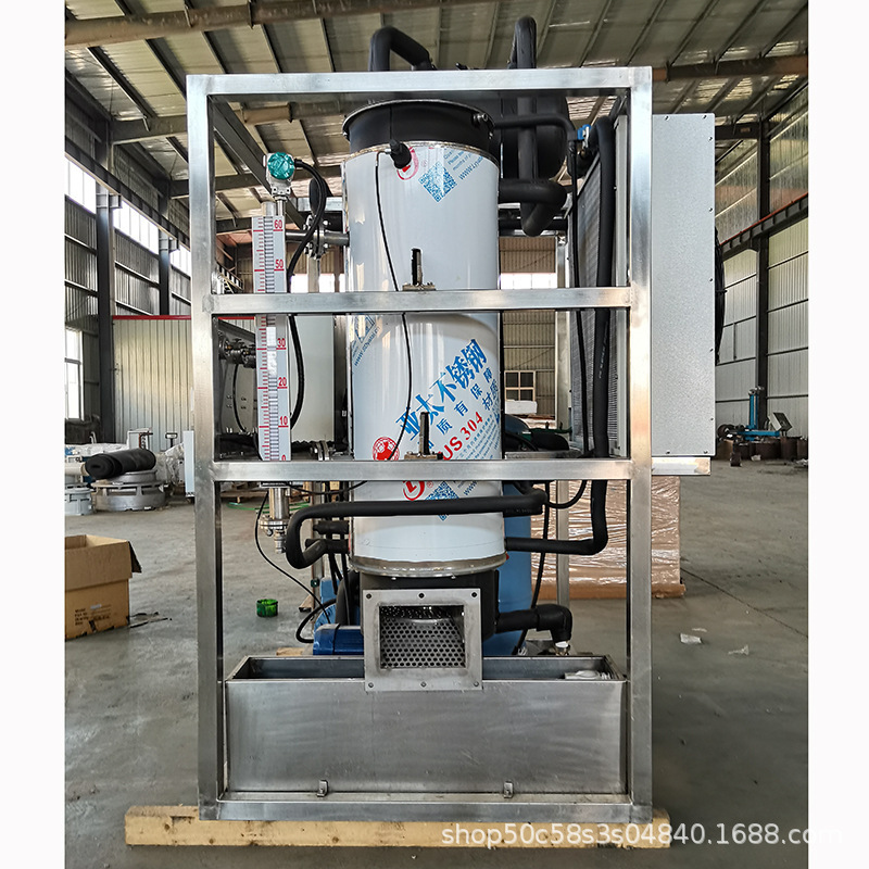 Tube ice machine ice maker manufacturers supply tube ice maker edible ice industrial ice maker refrigerated preservation Tube ice machine