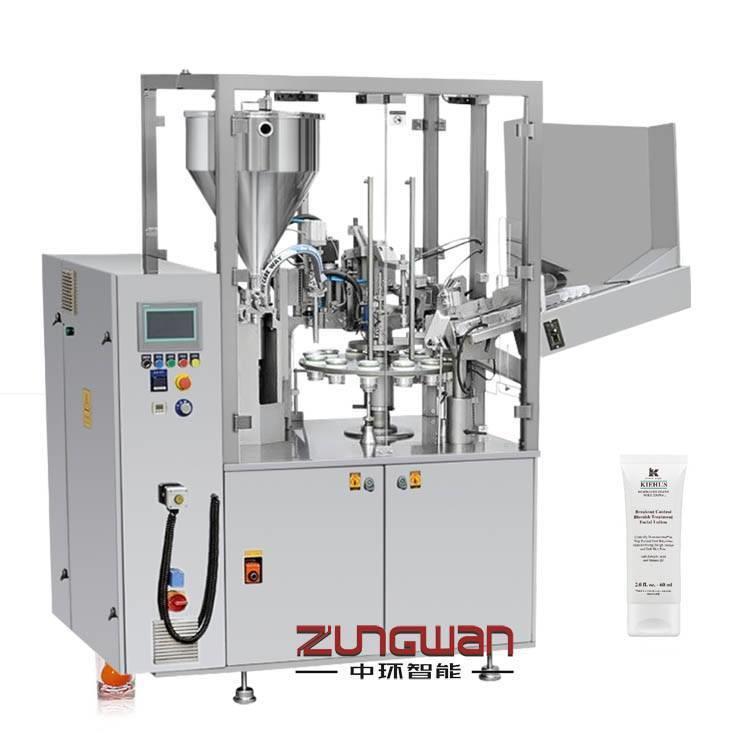 定量乳霜软管灌装封尾机_ZHF-1980N自动灌装封尾机批量供应封口机