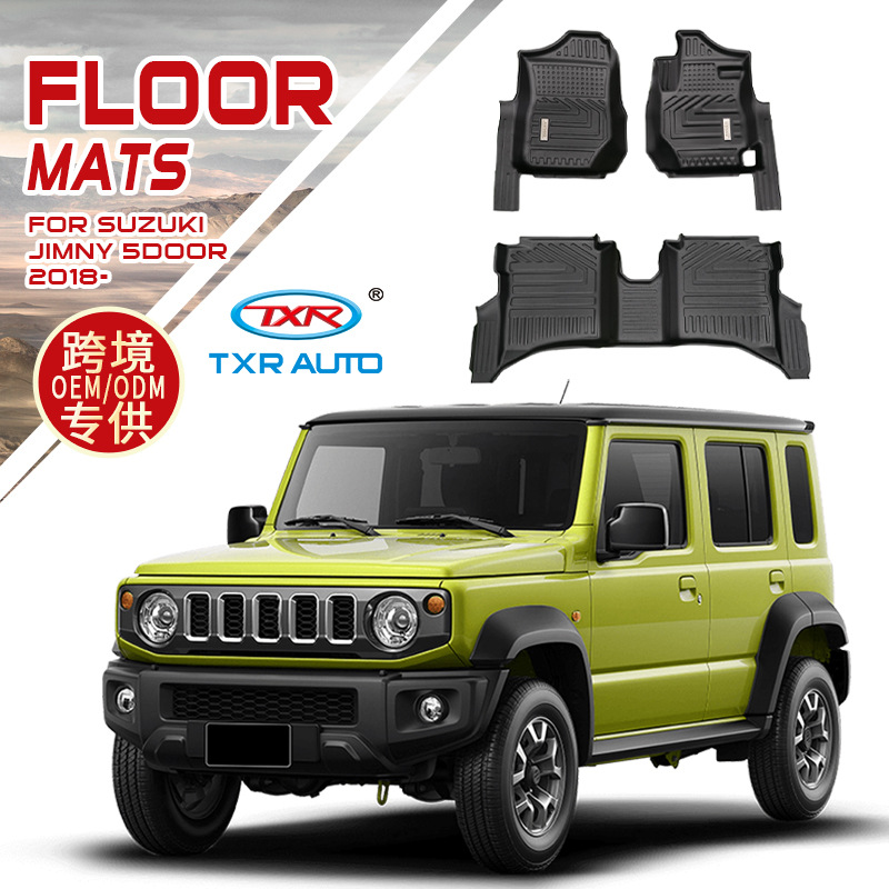 Adecuado para alfombrillas de coche Suzuki Jimny alfombrillas impermeables especiales para alfombrillas Suzuki Jimny Floor Mat