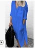 Summer elegant colored dress, long shirt