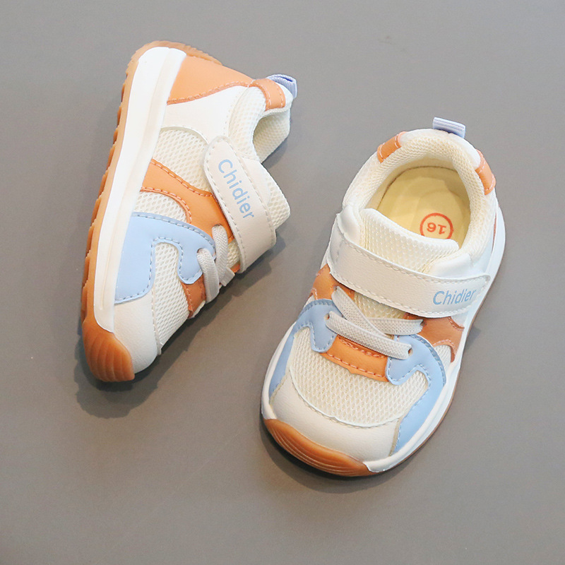 2024 otoño nueva zapatilla de deporte de los niños zapatos para correr estilo coreano niñas zapatos de entrenamiento alemán zapatos de bebé niño