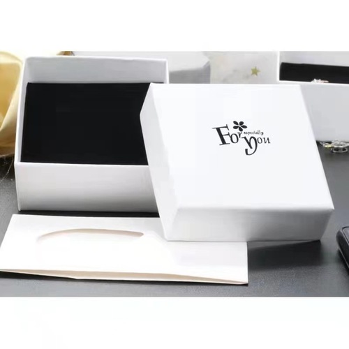 Jewelry Box Black Empty Ring Earrings Bracelet Chain Bracelet Necklace Jewelry Packaging Small Gift Box