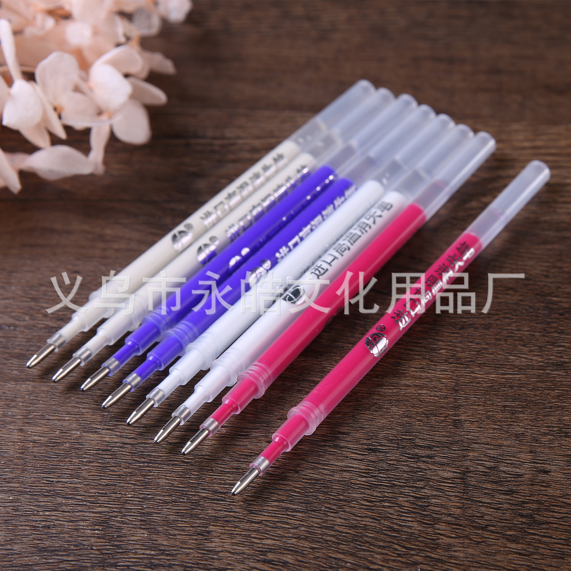 Thick Tube High-Temperature Disappearing Pen Refill Clothing Leather Marking Pen Heat Erasable Pen Automatic Fading Heat Erasable Fast Fading