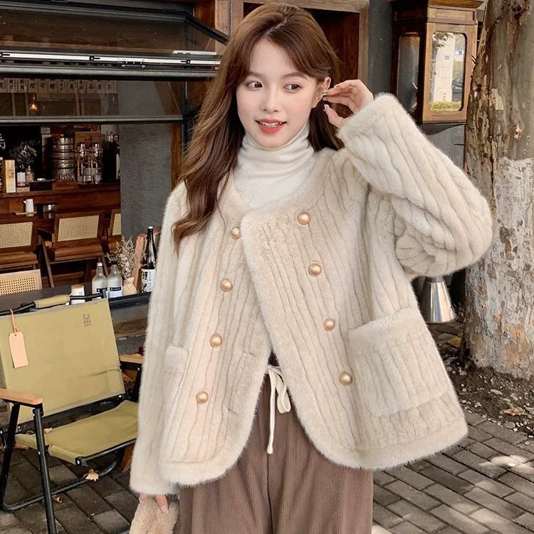 Demi-season jacket, coat, increased thickness, Korean style, internet celebrity