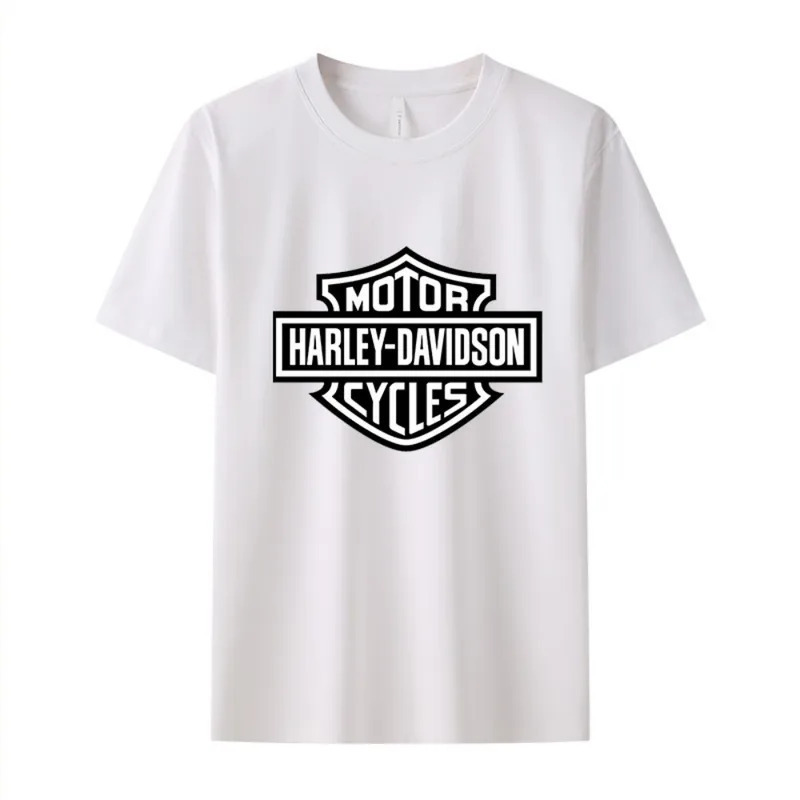 Harley Davidson Summer Motorcycle Short Sleeve Men's Cotton Shirt Harley Davidson Summer Motorcycle Short Sleeve Men's Cotton Shirt