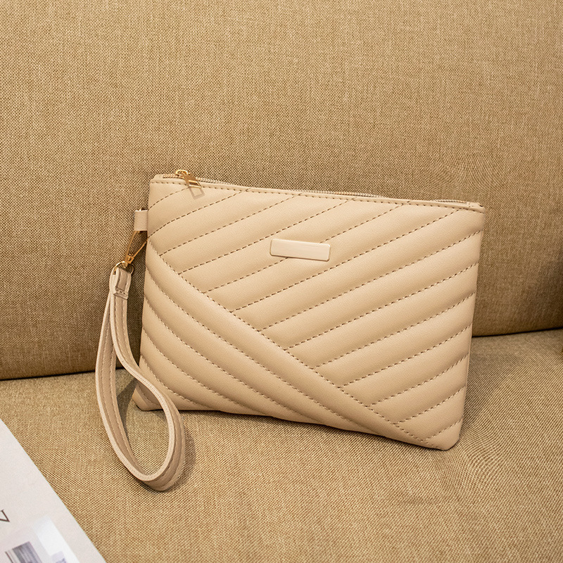 Bolso de Mano y Celular Bordado para Mujer de PU, Bordado, Plegable, para Uso Diario