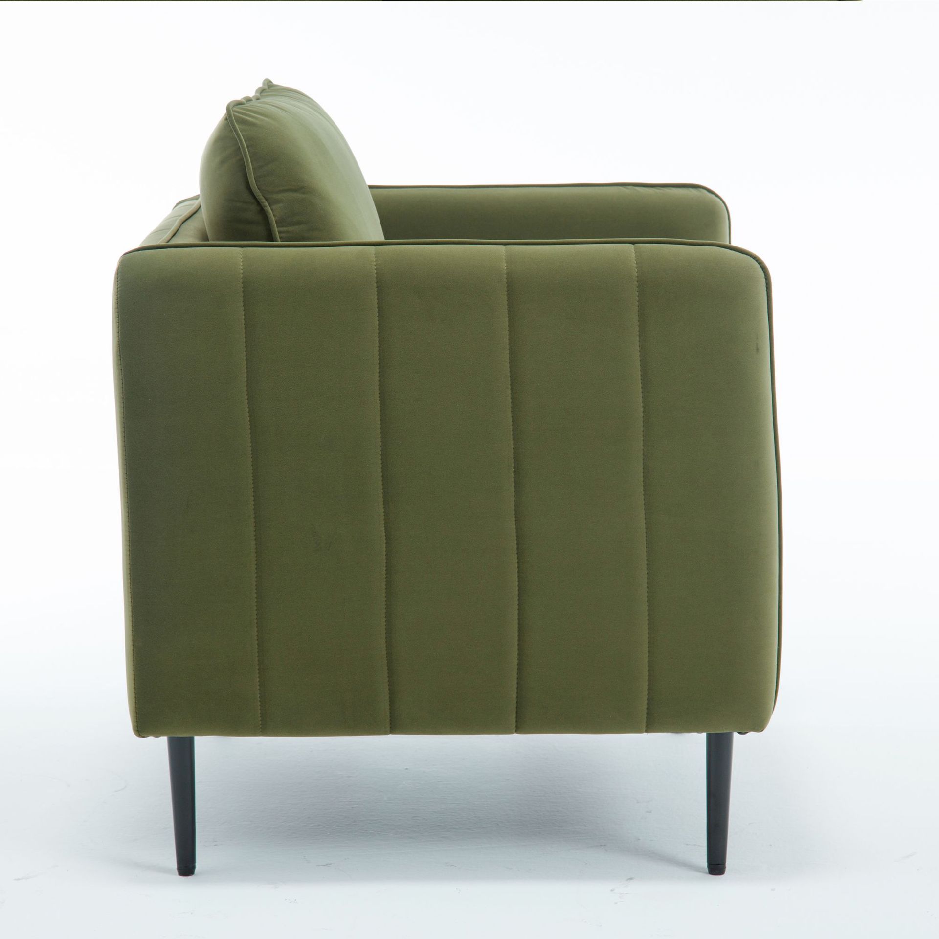 Sofá de tela de terciopelo postmoderno nórdico minimalista sala de exposiciones sofá de diseño modelo sofá de sala