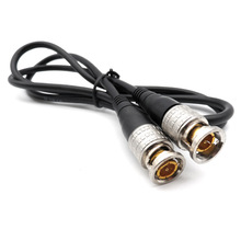 监控摄像头BNC视频跳线Q9头连接线延长线成品同轴电缆线纯铜公头