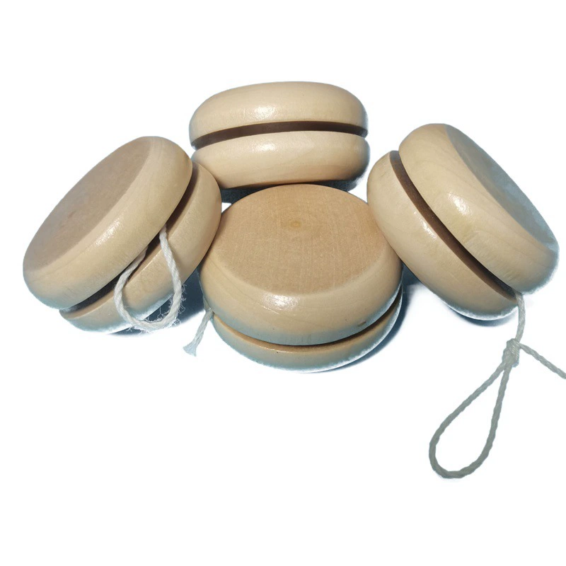 Деревянный йо-йо, нарисованный логотип с принтом без заусенцев из мультфильма Amazon AliExpress взрывы йо-йо партии