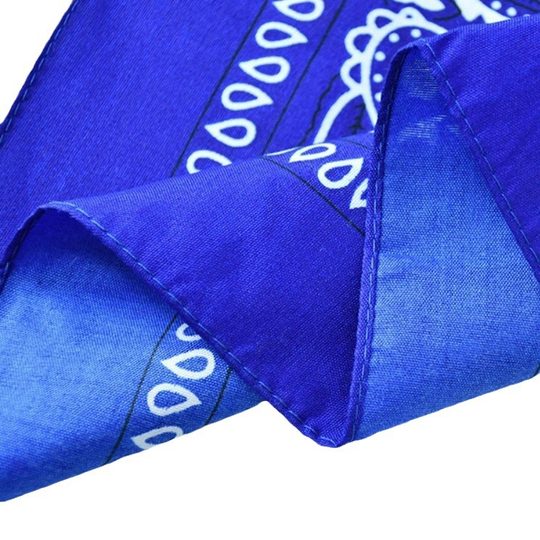 Europe and the United States cashew flower square 55*55CM hip-hop headscarf bandana hip-hop sports headscarf tide hair band