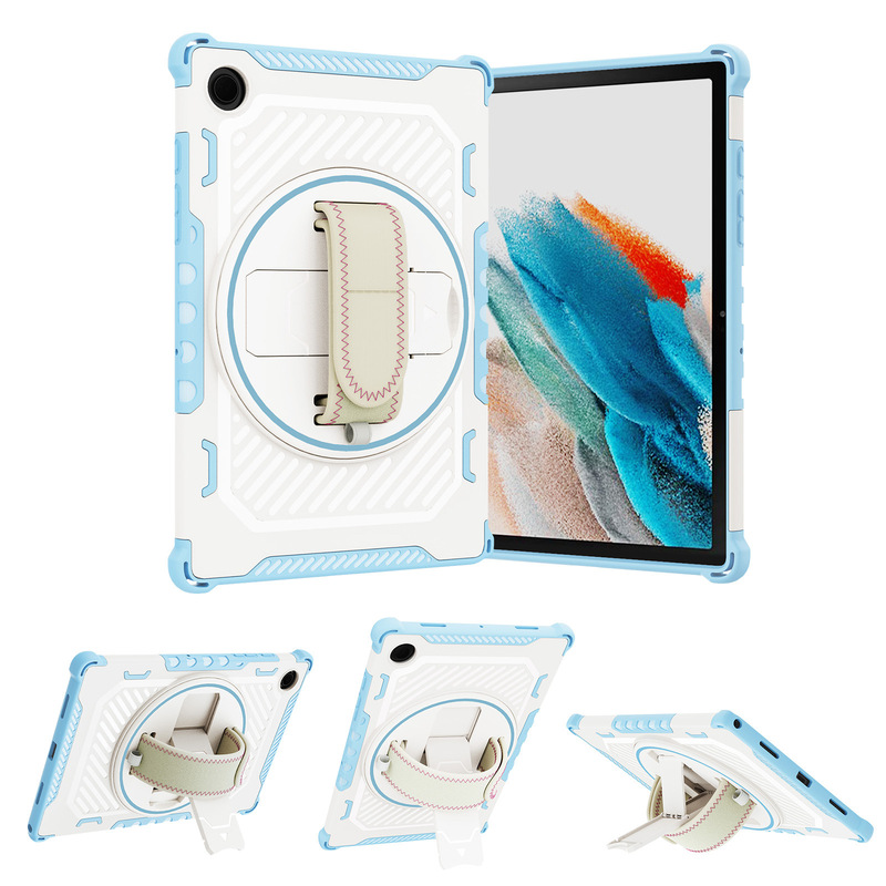 For Samsung TAB A8 10.5 tablet case X200 rotating bracket X205 three-proof protective case