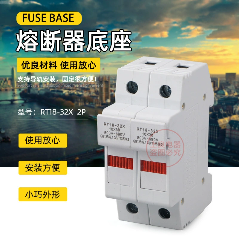 RT18-32X 2P нового типа. Предохранитель предохранителя Предохранитель с лампой