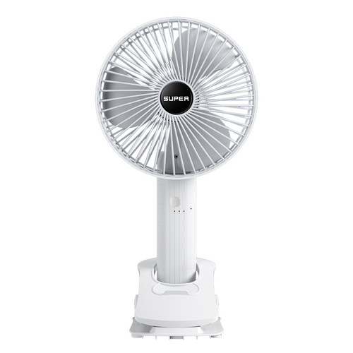 Clip-on fan wall-mounted handheld electric fan home dorm desk USB desktop fan charging model direct factory supply