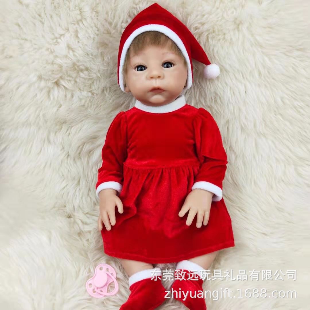 Padres e hijos pulgadas de cambio Harl lavado juguetes interactivos hechos a mano bebés 18ow muñecas renacidas aleatorias