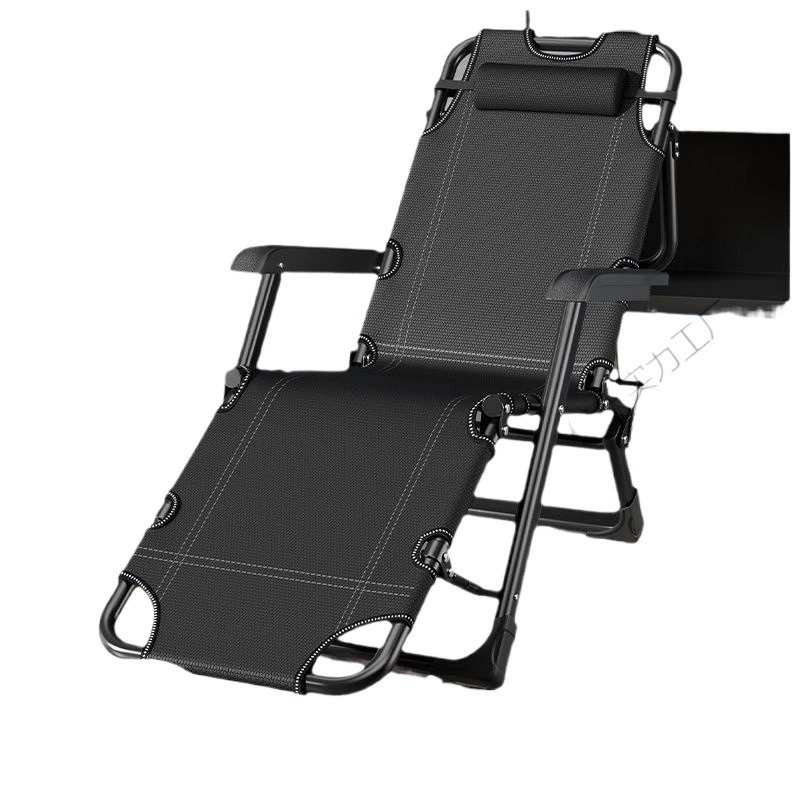 Folding recliner chair, portable adjustable backrest, multiple frame options, extra‑wide 66 cm variants