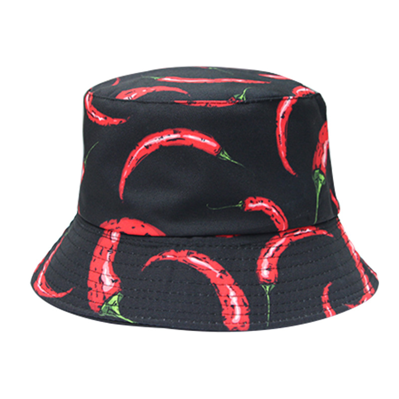 Unisex Simple Style Vegetable Wide Eaves Bucket Hat display picture 5