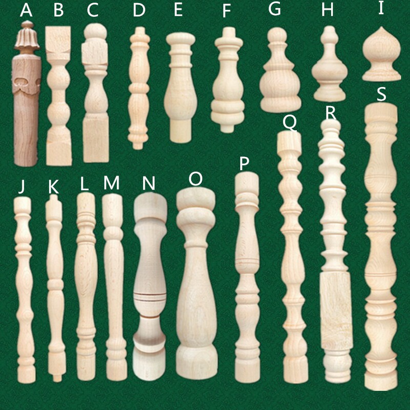 Dongyang wood carving European-style furniture decoration small Roman column cylindrical car Wood gourd column wine cabinet corridor bridge pillar decoration Dongyang wood carving European-style furniture decoration small Roman column cylindrical car Wood gourd column wine cabinet corridor bridge pillar decoration