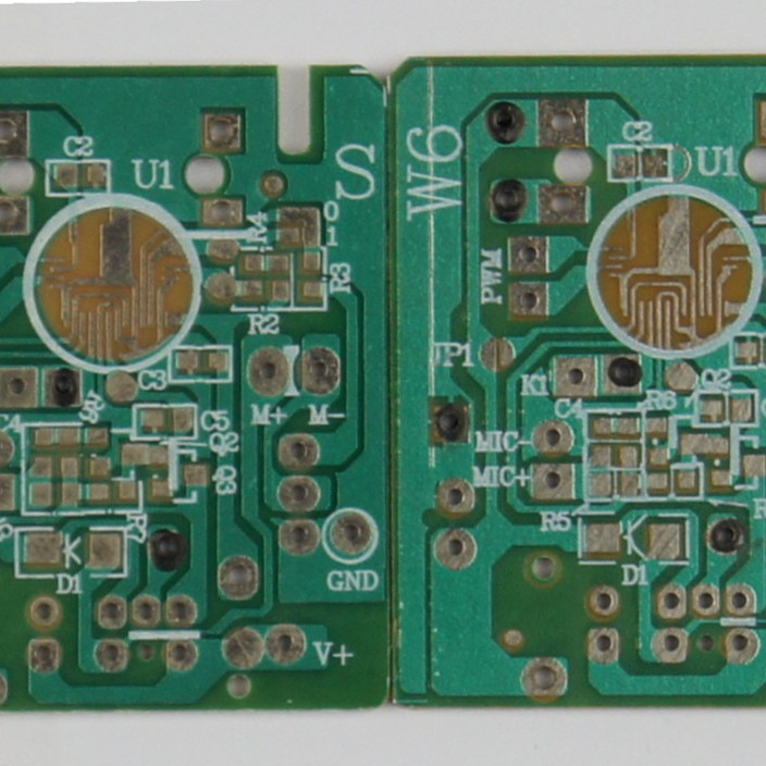 澄海碳油贯孔双面板玩具底板遥控器pcba电路板控制板电子板smt