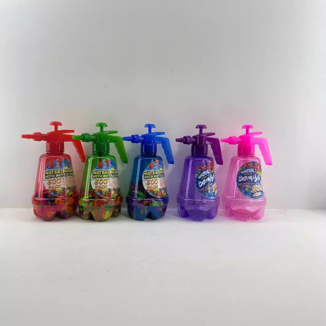 Globo transfronterizo olla juguete globo de agua para niños presión regadera verano Bola de agua al aire libre lucha de agua juego de padres e hijos