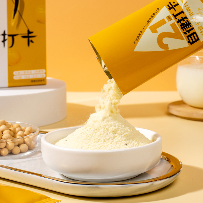 Huichunji White Kidney Bean Chia Seed Soy Milk Powder 175g Independent Small Packet Nutritional Meal Replacement Support OEM OEM