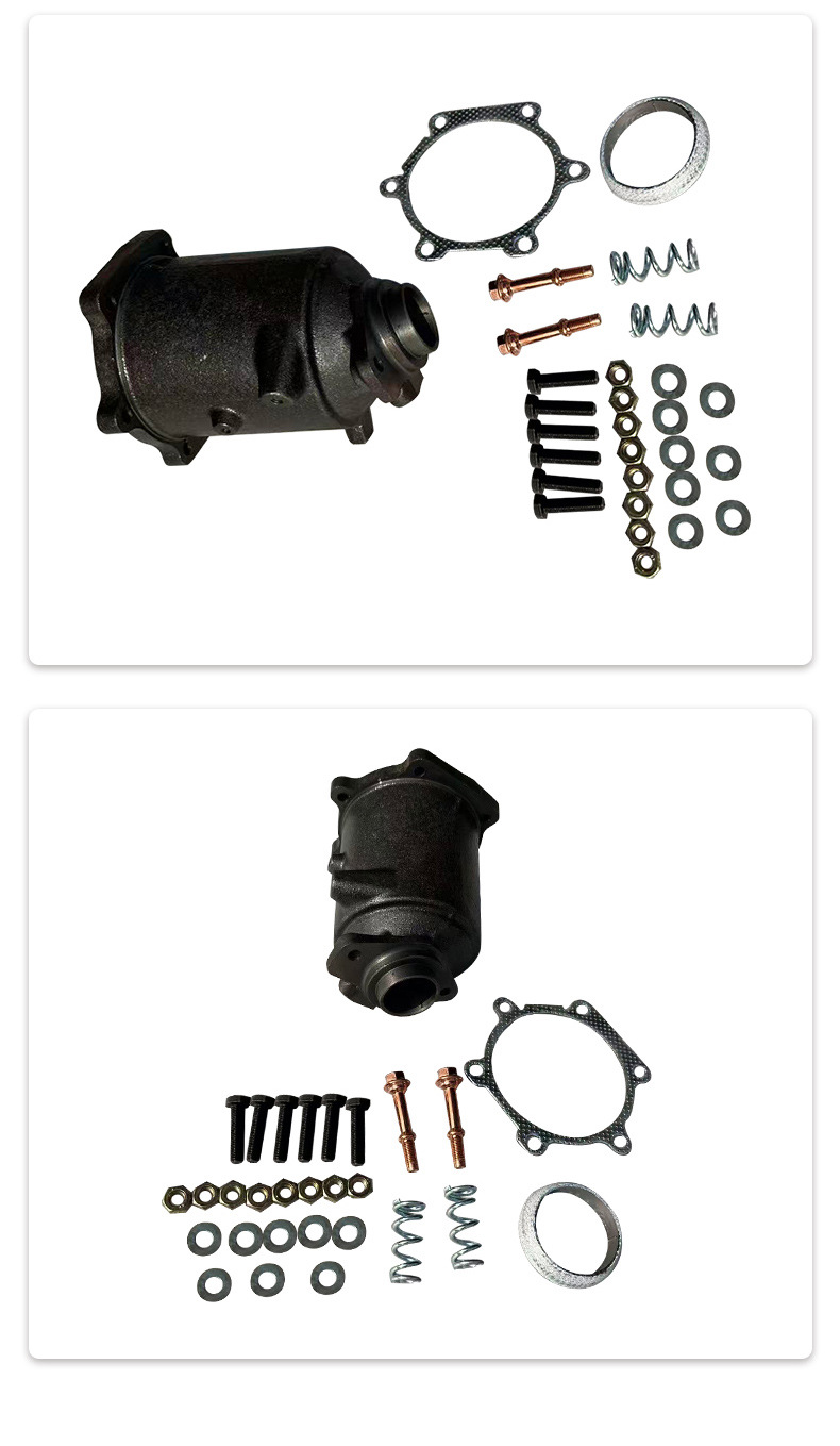 Suitable for Nissan Paladin, Fengshen Bluebird Two-Wheel Drive and Four-Wheel Drive D22Np300 Three-Way Catalytic Converter Assembly