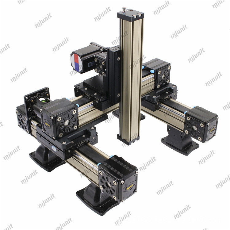 mjunit全自动水口激光切割同步带模组十字滑台机械手电动龙门xyz