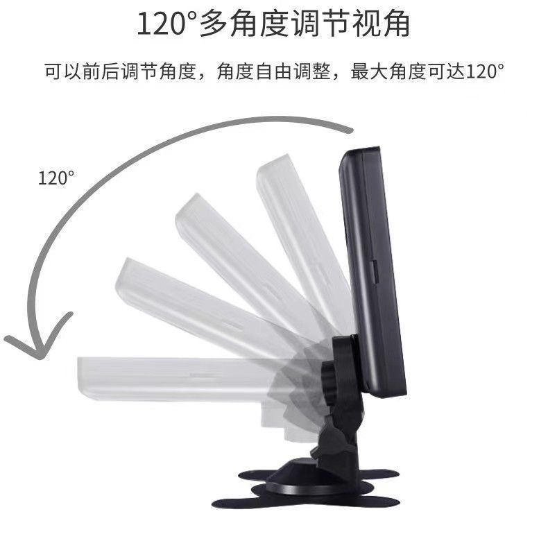 5inch Hd Car Monitor Display Screen for Vehicle Monitoring, Truck Reversing Image, Front View Blind Spot 12V24V