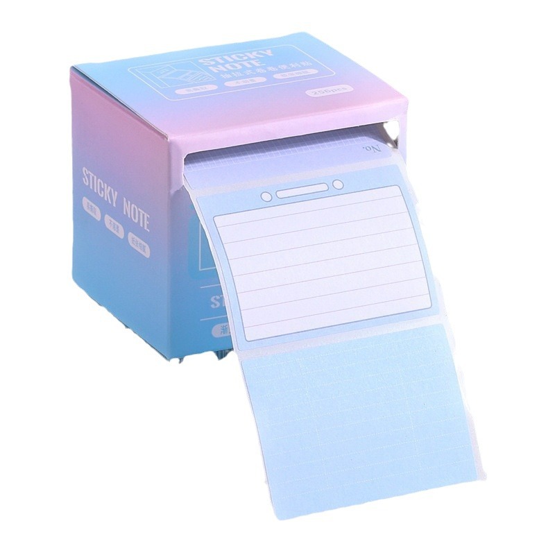 Kaba Bear 2217 pull-out nota pegajosa nota pregunta equivocada Oficina nota papel pegajoso desgarrable corrección n-Time Sticker