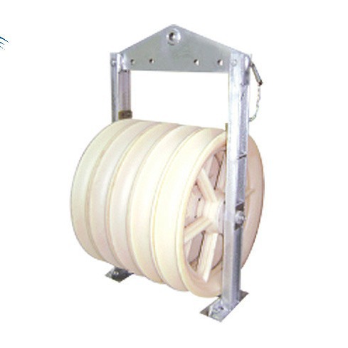 厂家直销扬州聚泉牌508 660 822 916大直径放线滑车钢滑车