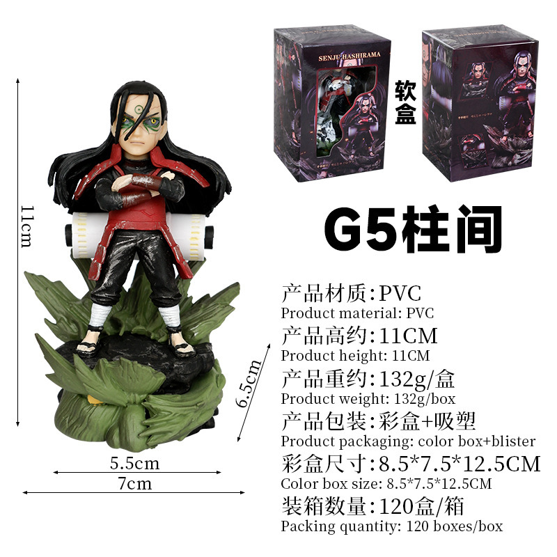忍者初代と第二世代 G5 千手柱間千手扉間箱入りフィギュア風景モデル装飾品卸売|undefined