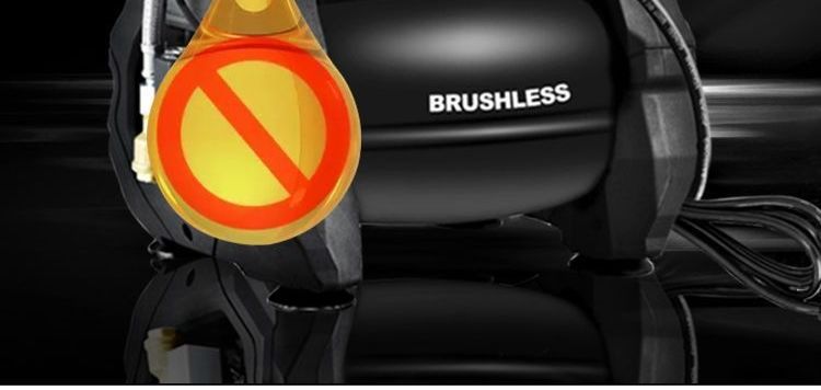 Brushless variable frequency air compressor 220v small oil-free silent air pump woodworking painting high-pressure air compressor